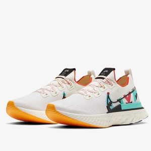 Nike React Infinity Run Flyknit Sail Black Track Red